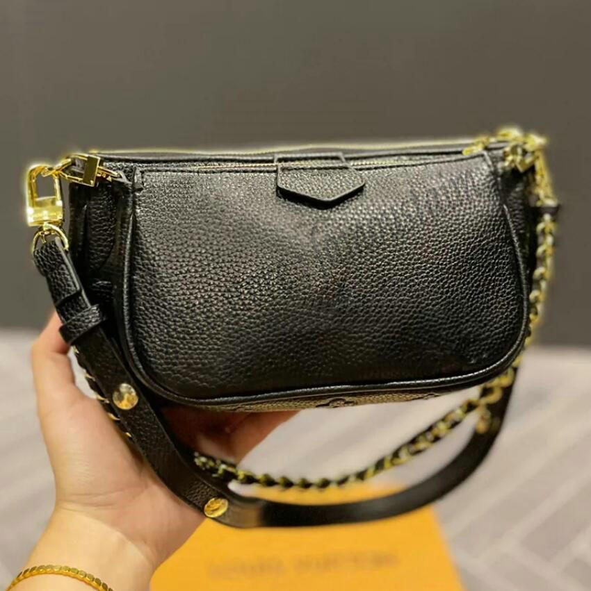 Designer Women Maxi Multi Pochettes Accessoiress Shoulder Bag France Brand Grain Cowhide Leather Monograms Pattern Crossbody Bags Lady L Embossed Luxury
Designer Women Maxi Multi Pochettes Accessoiress Shoulder Bag France Brand Grain Cowhide Leather Monograms Pattern Crossbody Bags Lady L Embossed Luxury