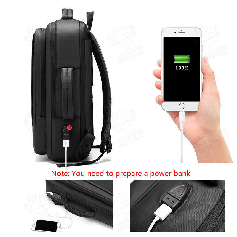 Backpack Men Multifunction Business Backpack Waterproof Anti Theft Laptop Bag Male Usb Charging Rucksack Mochila Sac A Dos Travel Bagpack