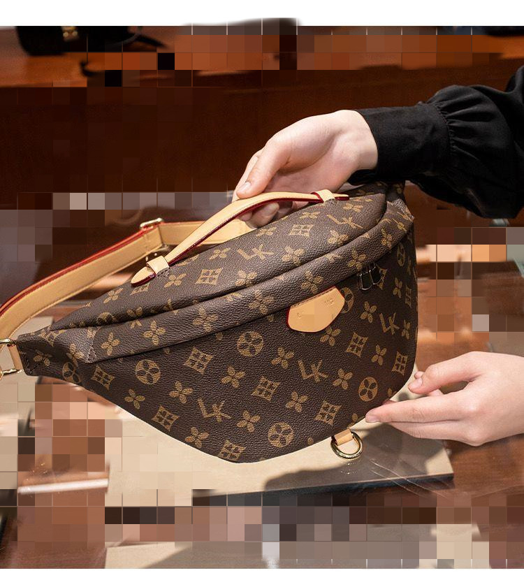 Top Brand Waist Bags Women Leather BUMBAG Shoulder Bags Cross Body Lady Handbag Fashion Messenger Bag Brown Bum Fanny Pack vuttons Tote, Size :37x14x13cm
Top Brand Waist Bags Women Leather BUMBAG Shoulder Bags Cross Body Lady Handbag Fashion Messenger Bag Brown Bum Fanny Pack vuttons Tote, Size :37x14x13cm
