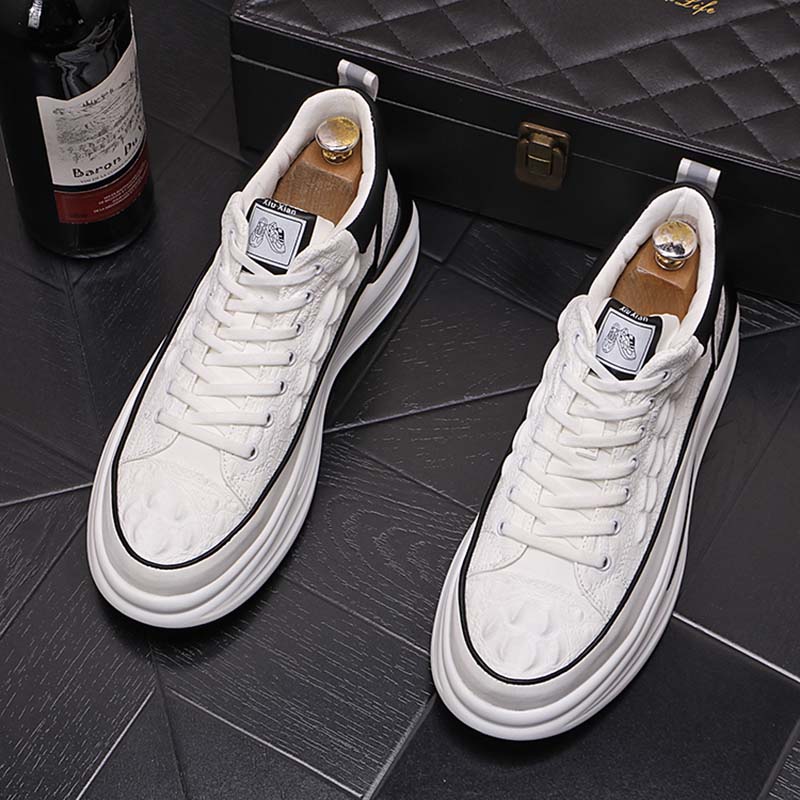 High Quality Men Wedding shoes Crocodile stripe Casual Prom Quinceanera loafers Flat Footwear Vulcanized Shoes
High Quality Men Wedding shoes Crocodile stripe Casual Prom Quinceanera loafers Flat Footwear Vulcanized Shoes