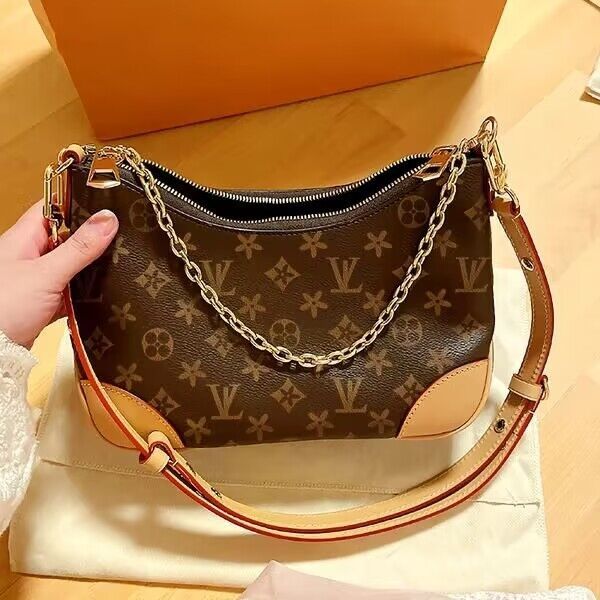 BOULOGNE shoulder bag crossbody bags designer handbag women purse wallet with chain M45831 M45832 leather underarm bag