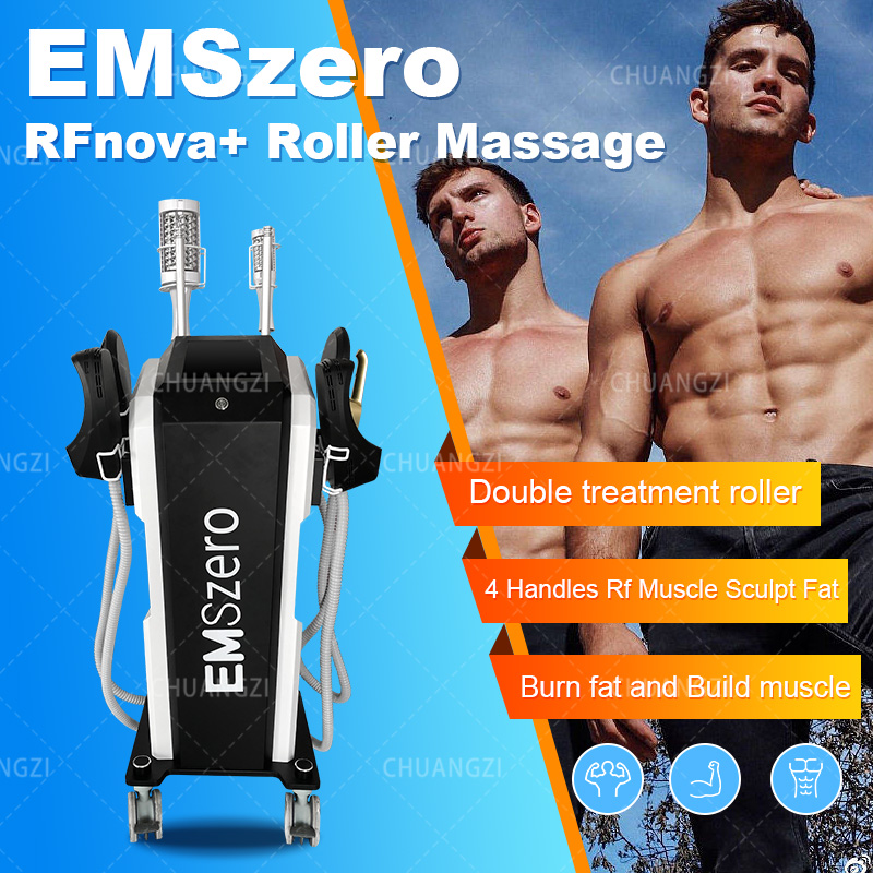 Other Beauty Equipment 2023 EMSZERO Roller Massage 2-in-1 Fat Reducer 14 Tesla EMS RF Slimming Machine And Roller CE Certificate
Other Beauty Equipment 2023 EMSZERO Roller Massage 2-in-1 Fat Reducer 14 Tesla EMS RF Slimming Machine And Roller CE Certificate