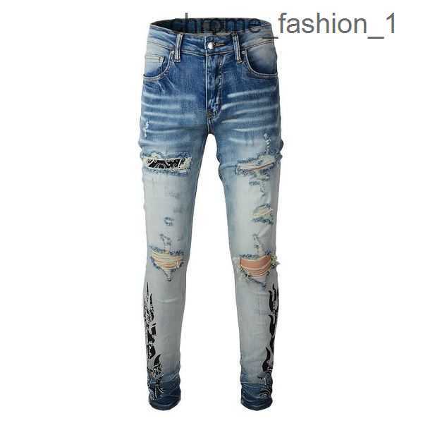Brand amirly 23 New Colorways Designer Pencil Mens Jeans Hiking Pant Ripped Embroidery Pants Close-fitting Slim Para Hombre Motorcycle 1 U7IG
Brand amirly 23 New Colorways Designer Pencil Mens Jeans Hiking Pant Ripped Embroidery Pants Close-fitting Slim Para Hombre Motorcycle 1 U7IG