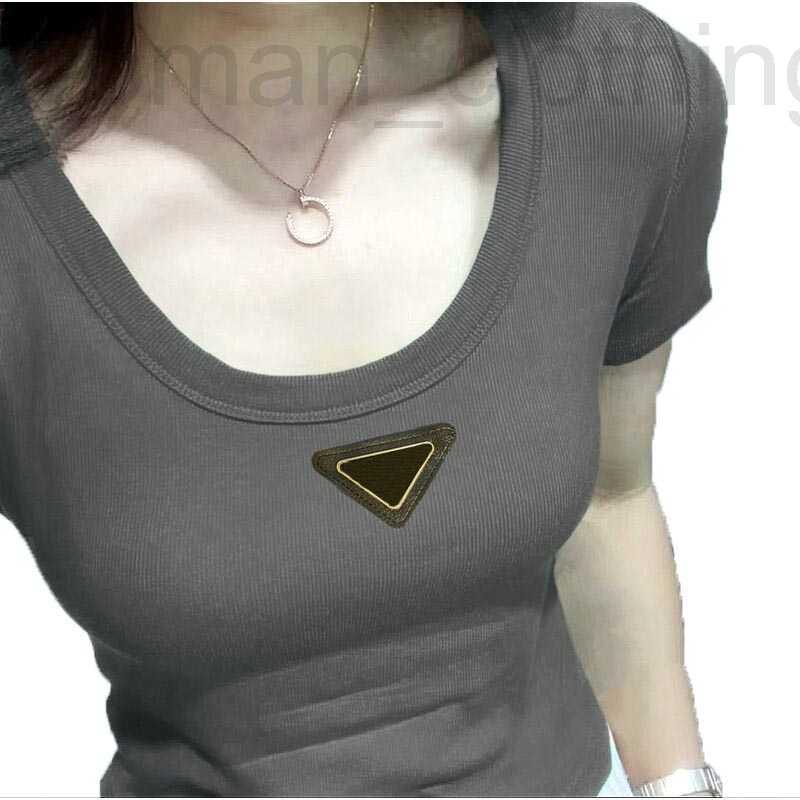 designer Fashion Womens Polos Short Sleeved Shirt Summer Street Beach Casual Comfortable Breathable Women Knitted T rose red Top Round Neck LXZU, Yellow
designer Fashion Womens Polos Short Sleeved Shirt Summer Street Beach Casual Comfortable Breathable Women Knitted T rose red Top Round Neck LXZU, Yellow