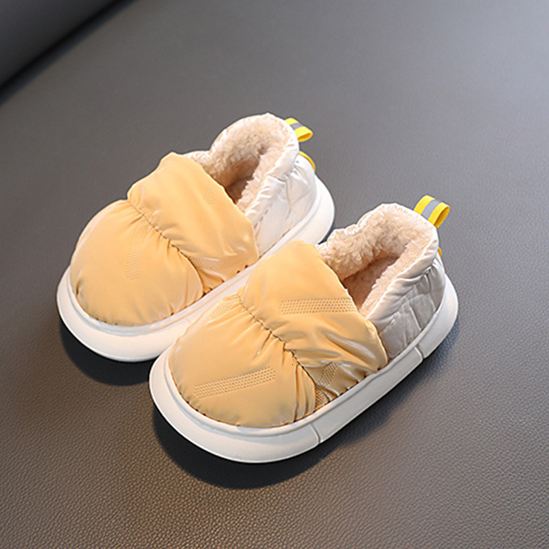 Slipper Winter Warm Children Slippers Fur Home Slippers Kids Boys Plush Slipper Cotton Shoes Warproof Home Indoor Baby Girl Slippers 230301
