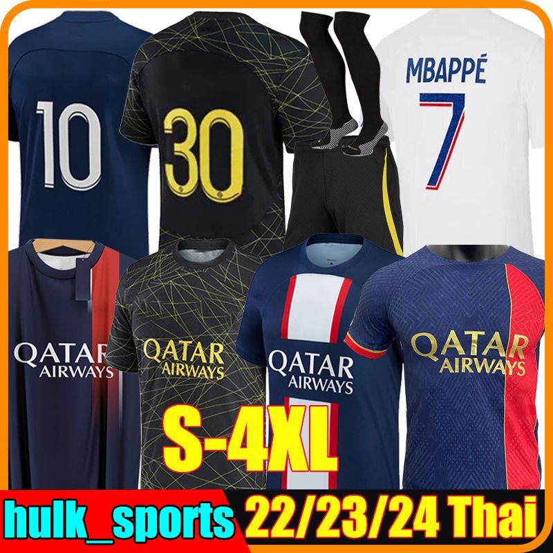 4XL 5XL 22/23/24 MBAPPE HAKIMI 4th soccer jerseys SERGIO RAMOS R.SANCHES Maillots de football shirt 2023 2024 MARQUINHOS VERRATTI KIMPEMBE PSGs Kits sock sets fourth, 22-23 third kit+socks
4XL 5XL 22/23/24 MBAPPE HAKIMI 4th soccer jerseys SERGIO RAMOS R.SANCHES Maillots de football shirt 2023 2024 MARQUINHOS VERRATTI KIMPEMBE PSGs Kits sock sets fourth, 22-23 third kit+socks