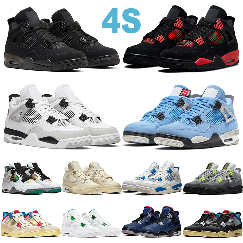 4s Basketball Shoes Men Women Jumpman 4 Black Cat Red Thunder White Oreo Military Black University Blue Sail Mens Trainers Sports Sneaker, Pure money 36-47.5
4s Basketball Shoes Men Women Jumpman 4 Black Cat Red Thunder White Oreo Military Black University Blue Sail Mens Trainers Sports Sneaker, Pure money 36-47.5
