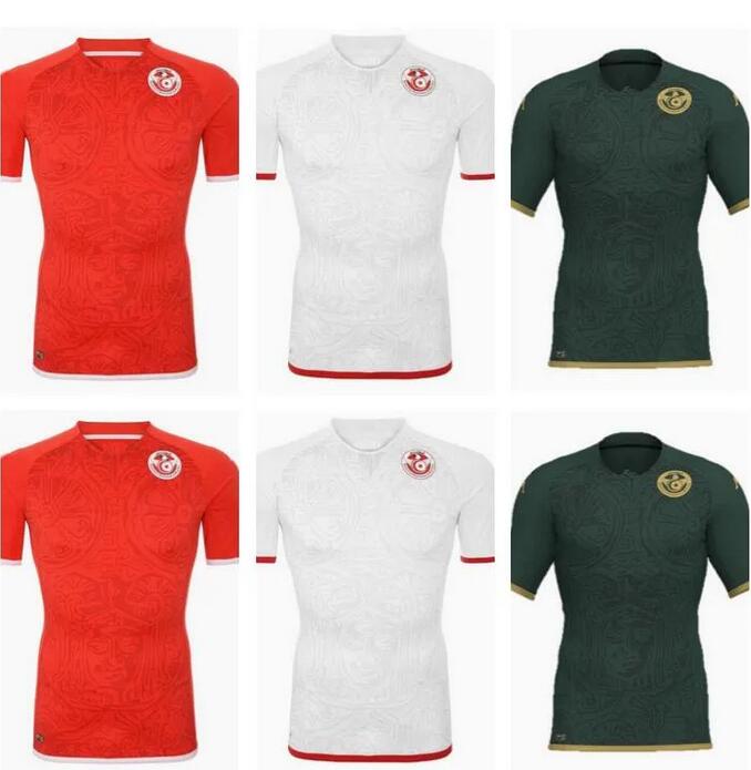2022 Tunisia Soccer Jerseys National Team Mens MSAKNI HANNIBAL 22 23 MAALOUL SLITI KHENISSI Home Red Away Football Shirts Short Sleeve Aldult Uniforms sets 2023
2022 Tunisia Soccer Jerseys National Team Mens MSAKNI HANNIBAL 22 23 MAALOUL SLITI KHENISSI Home Red Away Football Shirts Short Sleeve Aldult Uniforms sets 2023