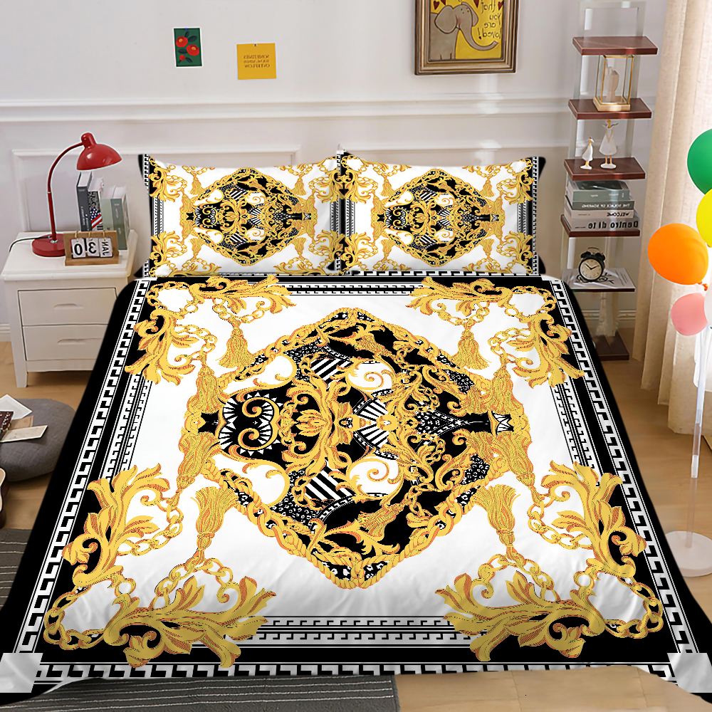 Bedding sets Fashion Bedding Set 23pcs 20 Patterns 3D Digital Luxury Printing Duvet Cover Sets 1 Quilt Cover 12 Pillowcases USEUAU Size 230301
Bedding sets Fashion Bedding Set 23pcs 20 Patterns 3D Digital Luxury Printing Duvet Cover Sets 1 Quilt Cover 12 Pillowcases USEUAU Size 230301