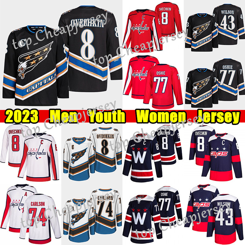 #8 Alexander Ovechkin Washington Reverse Retro hockey jersey Capitals#43 Tom Wilson 77 T.J. Oshie Nicklas Backstrom Evgeny Kuznetsov Charlie Lindgren jerseys, White women
#8 Alexander Ovechkin Washington Reverse Retro hockey jersey Capitals#43 Tom Wilson 77 T.J. Oshie Nicklas Backstrom Evgeny Kuznetsov Charlie Lindgren jerseys, White women