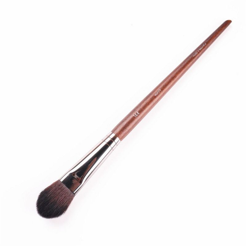 Makeup PRECISION HIGHLIGHTER Makeup Brush 144 Flat Tapered Highlighting Sculpting Contouring Beauty Cosmetics Brushes Blender Tool High quality