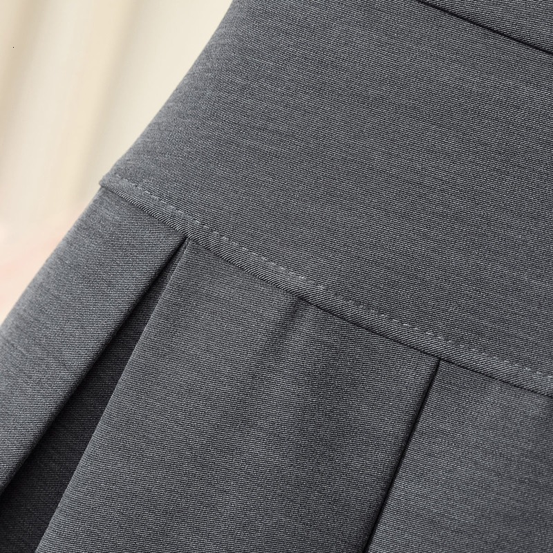 Skirts Skirts Women Solid Color Pleated Students Daily All-match Retro Sundress Maiden Teens Simple Patchwork Casual Summer Empire Chic 230301