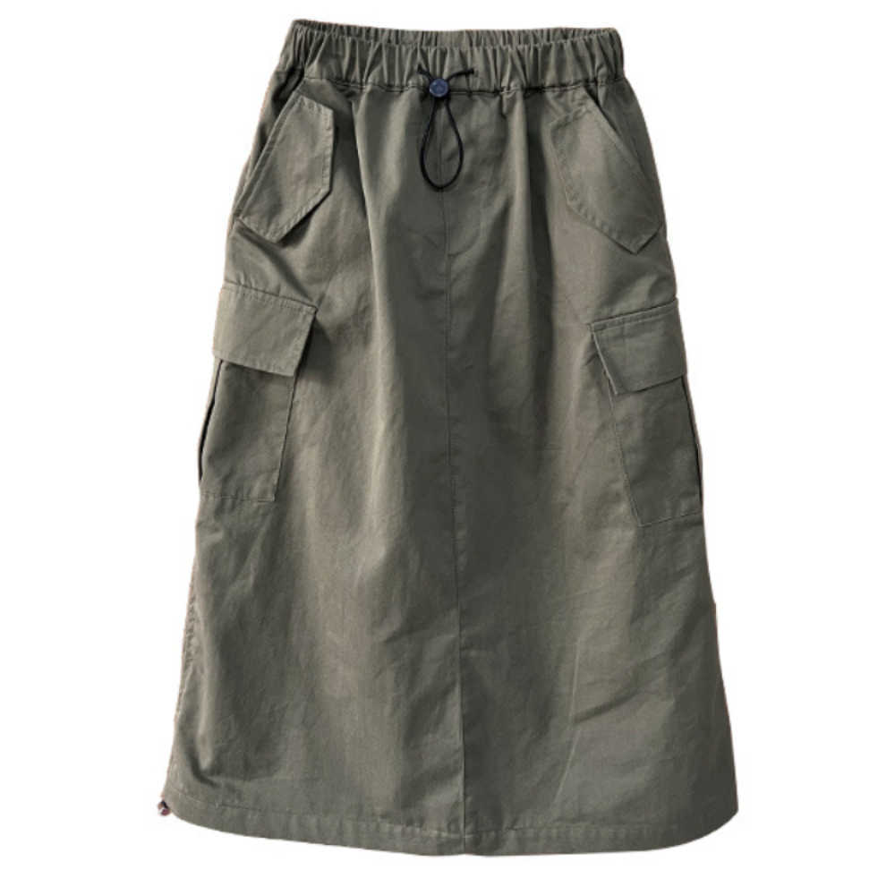 Skirts girls skirt autumn trend cool Army Green Cargo Skirt for kids Drawstring pocket design casual teenage streetwear children skirt T230301, Beige
Skirts girls skirt autumn trend cool Army Green Cargo Skirt for kids Drawstring pocket design casual teenage streetwear children skirt T230301, Beige