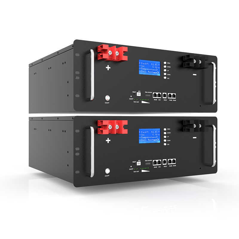 Household 22 Inch Rack Mount 48100 LiFePO4 Renewable Battery Pack Battery Solar Energy Storage System Lithium Ion Battery Pack