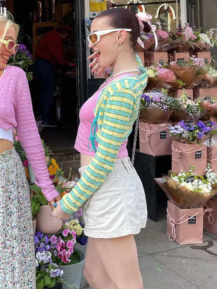 Skirts Rapcopter y2k White Cargo Skirts Pockets Low Waisted Prepply Mini Skirts Women Vintage Korean Chic Pencil Skirts 90s Grunge 230301