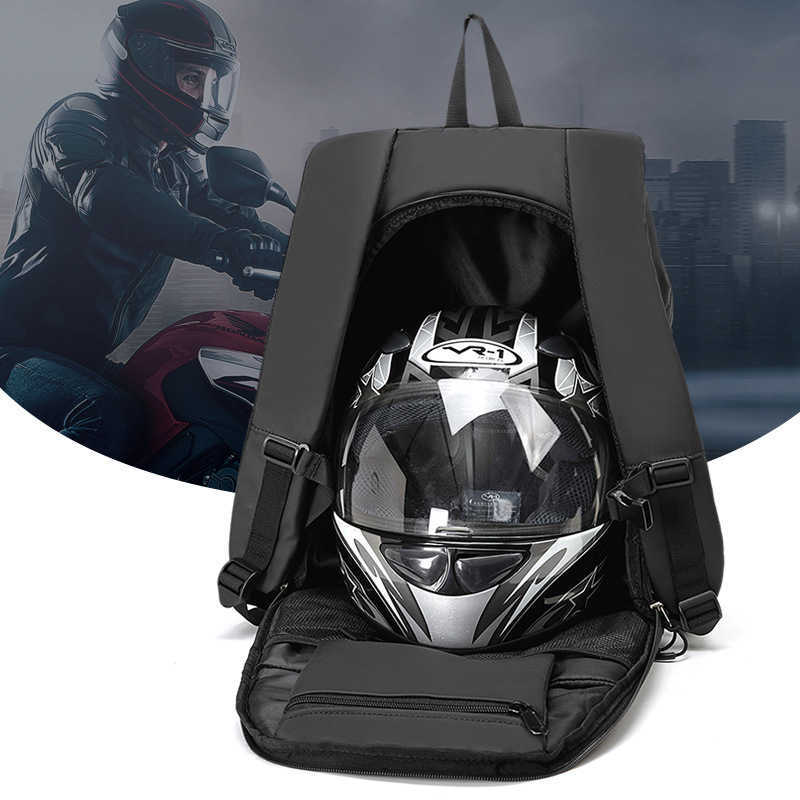 Backpack High Quality Backpack Men's Motorcycle Helmet Bag Full Face Motorcycle Equipment Bag Large Capacity Riding Bag Laptop School BagJ230301, Black9 
Backpack High Quality Backpack Men's Motorcycle Helmet Bag Full Face Motorcycle Equipment Bag Large Capacity Riding Bag Laptop School BagJ230301, Black9
