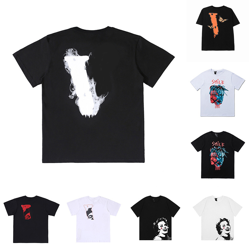 Tshirts Summer Mens T Shirts Women Designers Loose Tees Apparel Fashion Brand Tops Man S Shirt Luxurys Clothing Street Polos Shorts Sleeve Vlones Clothes