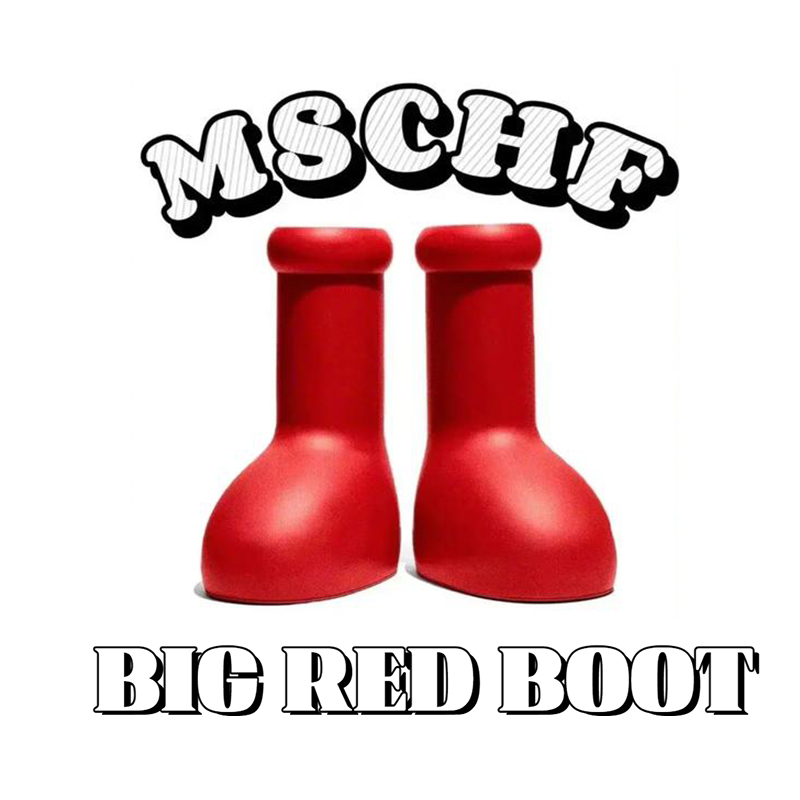 2023 MSCHF big red boots mens womens mighty atom cartoon boot into real life round toe rainboots designer fashionboots smooth rubber kneeboots for men women
2023 MSCHF big red boots mens womens mighty atom cartoon boot into real life round toe rainboots designer fashionboots smooth rubber kneeboots for men women