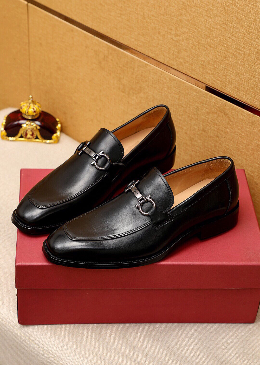 2023 Men Formal Business Brogue Dress Shoes Men's Casual Genuine Leather Flats Brand Designer Wedding Party Loafers Size 38-47, Black 2
2023 Men Formal Business Brogue Dress Shoes Men's Casual Genuine Leather Flats Brand Designer Wedding Party Loafers Size 38-47, Black 2