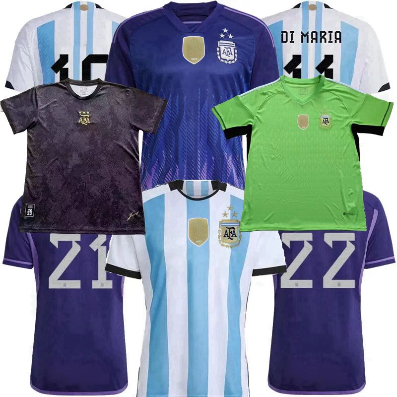 3 stars Argentina Soccer Jerseys 2022 2023 E.FERNANDEZ J.ALVAREZ MARTINEZ DYBALA DI MARIA Maradona MAC ALLISTER goalkeeper national football women kids shirt 4XL, 3 stars home+world 2022
3 stars Argentina Soccer Jerseys 2022 2023 E.FERNANDEZ J.ALVAREZ MARTINEZ DYBALA DI MARIA Maradona MAC ALLISTER goalkeeper national football women kids shirt 4XL, 3 stars home+world 2022