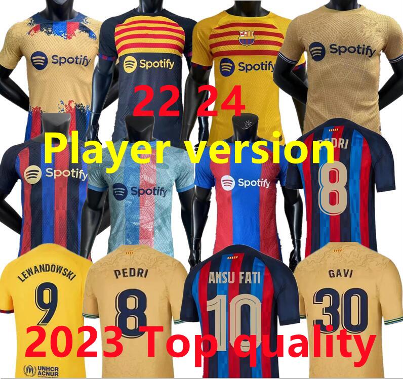 Barcelona 2023 2024 Player Fans soccer jerseys LEWANDOWSKI BRAITHWAITE PEDRI GAVI 23 24 FC ANSU FATI FERRAN RAPHINHA DEST football shirt men barca equipments, Adult
Barcelona 2023 2024 Player Fans soccer jerseys LEWANDOWSKI BRAITHWAITE PEDRI GAVI 23 24 FC ANSU FATI FERRAN RAPHINHA DEST football shirt men barca equipments, Adult