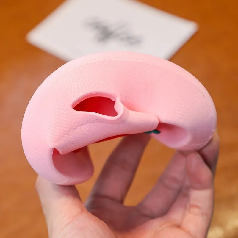 Slipper Children Bathroom Slippers Girls Summer Cartoon Strawberry Pattern House Shoes PVC Non-slip Baby Boy Home Slippers Kids Size 35 230301