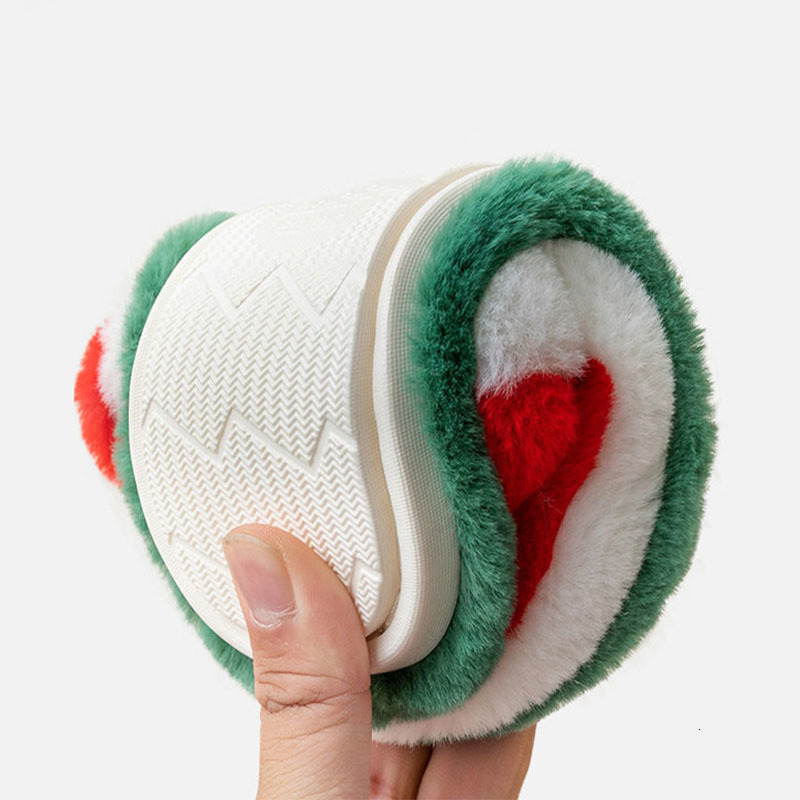 Slipper Children's Cotton Slippers For Girls Boys Non-Slip Winter Velvet Warm Kids Indoor Shoes Toddler Baby Soft Plush Slippers 230301