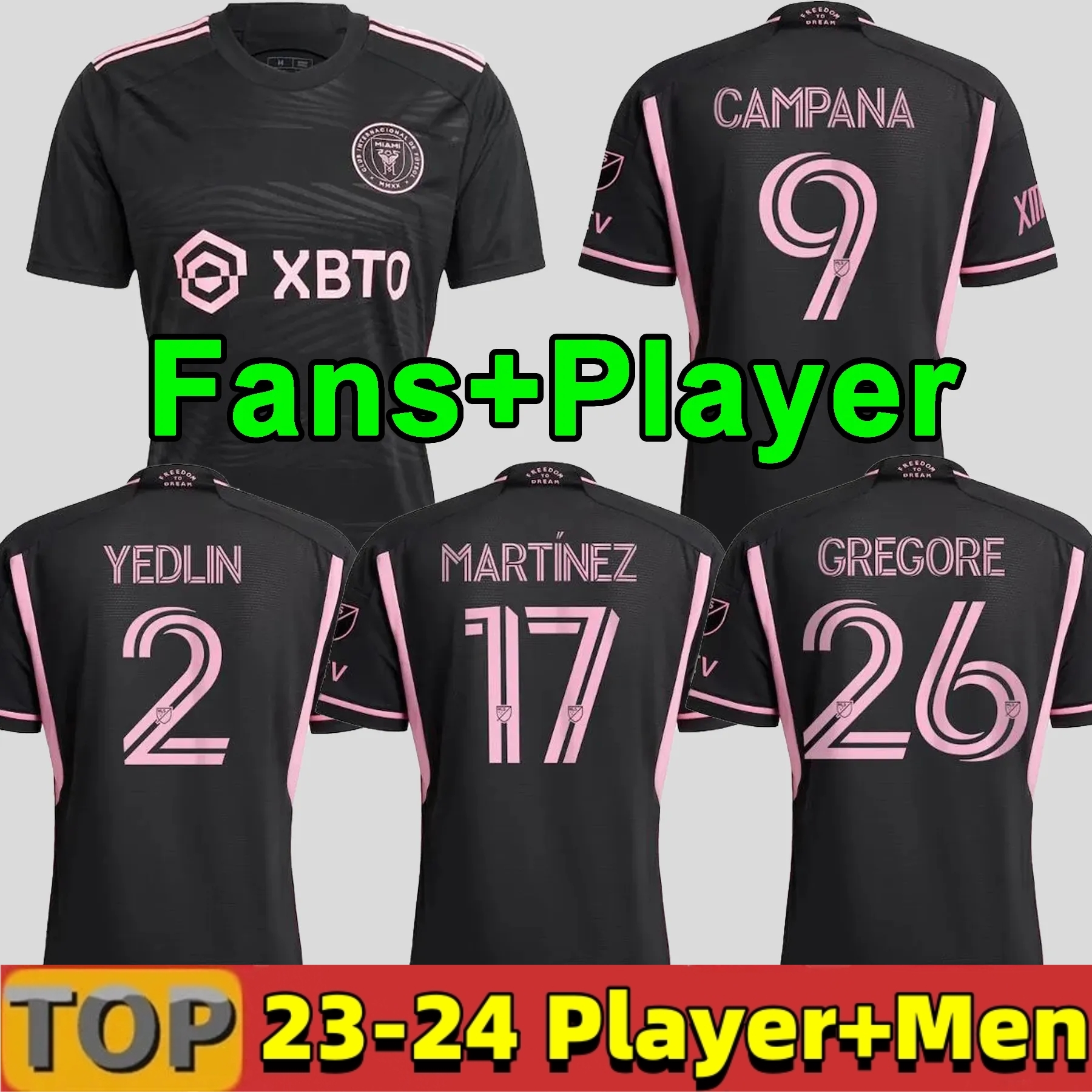23 24 Miami CF MLS YEDLIN Soccer Jerseys BECKHAM Inter Matuidi HIGUAIN CAMPANA 2023 2024 football shirts men kids Player Fans TRAPP PELLEGRINI 10# PIZARRO PIREZ MORGAN, 23 24 away aldult
23 24 Miami CF MLS YEDLIN Soccer Jerseys BECKHAM Inter Matuidi HIGUAIN CAMPANA 2023 2024 football shirts men kids Player Fans TRAPP PELLEGRINI 10# PIZARRO PIREZ MORGAN, 23 24 away aldult