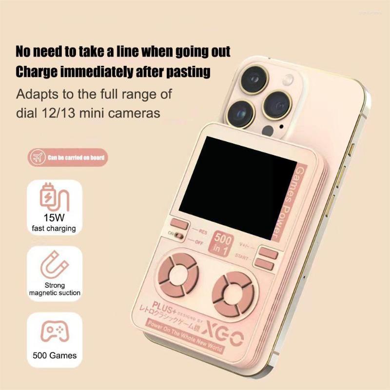 Magnetic Mini Video Games Console Retro Handheld 1 Wireless LCD In Player Charging Game Kids Color 500 A2W8
Magnetic Mini Video Games Console Retro Handheld 1 Wireless LCD In Player Charging Game Kids Color 500 A2W8