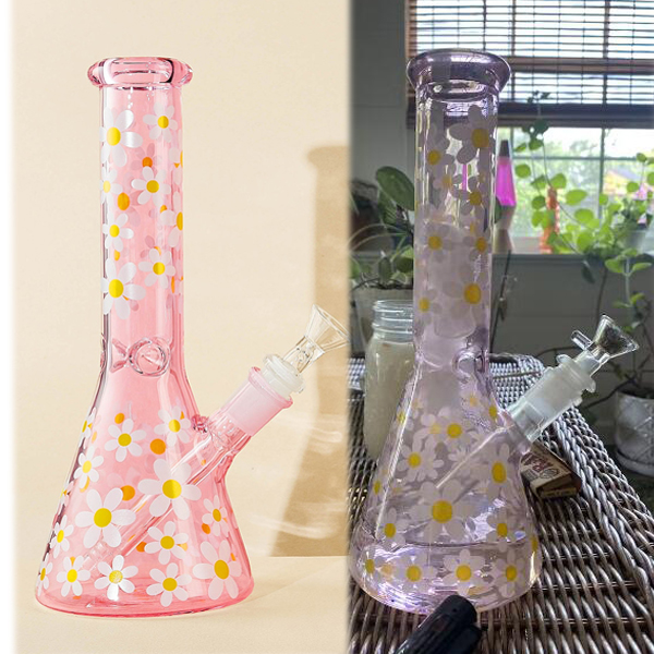 Pink Daisy Glass Bong Hookahs Water pipes Percolator Water Bongs Smoking Pipe Dab Rigs With 14mm Bowl Shisha
Pink Daisy Glass Bong Hookahs Water pipes Percolator Water Bongs Smoking Pipe Dab Rigs With 14mm Bowl Shisha