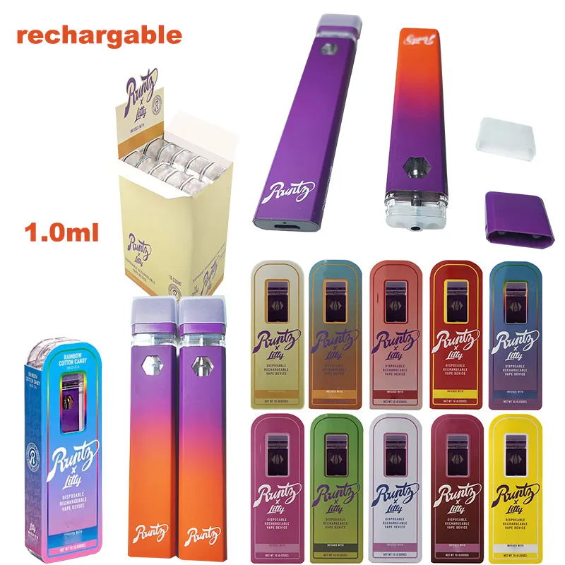 runty runtz x litty Disposable Vape Pen E-Cigarette 1Ml Empty Cartridges Ceramic Coil With Pakaging 280Mah Rechargeable Battery 10Colors cake sauce packwoods ruby
runty runtz x litty Disposable Vape Pen E-Cigarette 1Ml Empty Cartridges Ceramic Coil With Pakaging 280Mah Rechargeable Battery 10Colors cake sauce packwoods ruby