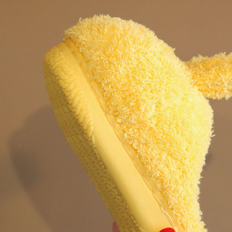 Slipper Children Indoor Slippers Autumn Winter Warm Shoes Kids Home Floor Slippers Cartoon Style Anti-Slip Boys Girls Cotton Shoes 230301