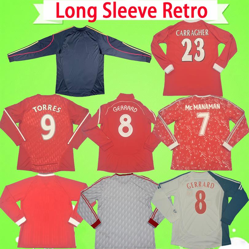 Long sleeve soccer jerseys 1989 1991 1993 2006 2007 2008 2009 2010 2011 2012 Retro classic vintage football shirts GERRARD TORRES 301H, 06/07 long sleeve
Long sleeve soccer jerseys 1989 1991 1993 2006 2007 2008 2009 2010 2011 2012 Retro classic vintage football shirts GERRARD TORRES 301H, 06/07 long sleeve