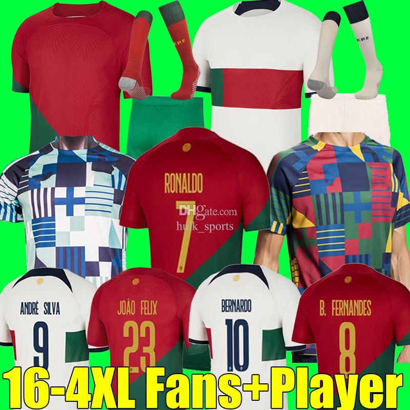 4XL 22/23 Portugal B.FERNANDES soccer jerseys national team 100th R O N A L D O BRUNO FERNANDES JOAO FELIX 2022 Bernardo Diogo J. pepe football shirt Kits sock full sets, 22-23 pre-match shirt
4XL 22/23 Portugal B.FERNANDES soccer jerseys national team 100th R O N A L D O BRUNO FERNANDES JOAO FELIX 2022 Bernardo Diogo J. pepe football shirt Kits sock full sets, 22-23 pre-match shirt