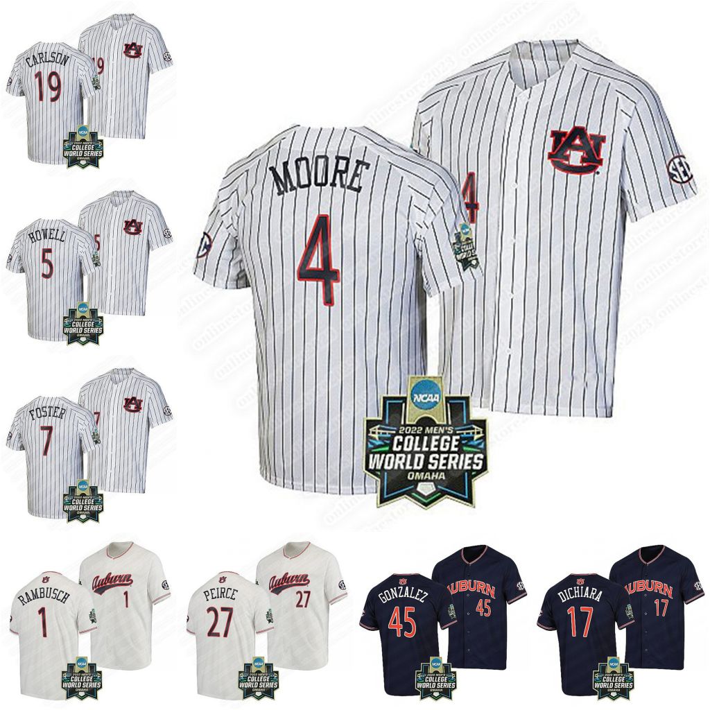 5 Kason Howell Auburn Tigers 2022 World Jersey Brooks Carlson Cole Foster Bobby Peirce Joseph Gonzalez Sonny DiChiara Blake Rambusch college Baseball Jerseys, Custom 1
5 Kason Howell Auburn Tigers 2022 World Jersey Brooks Carlson Cole Foster Bobby Peirce Joseph Gonzalez Sonny DiChiara Blake Rambusch college Baseball Jerseys, Custom 1