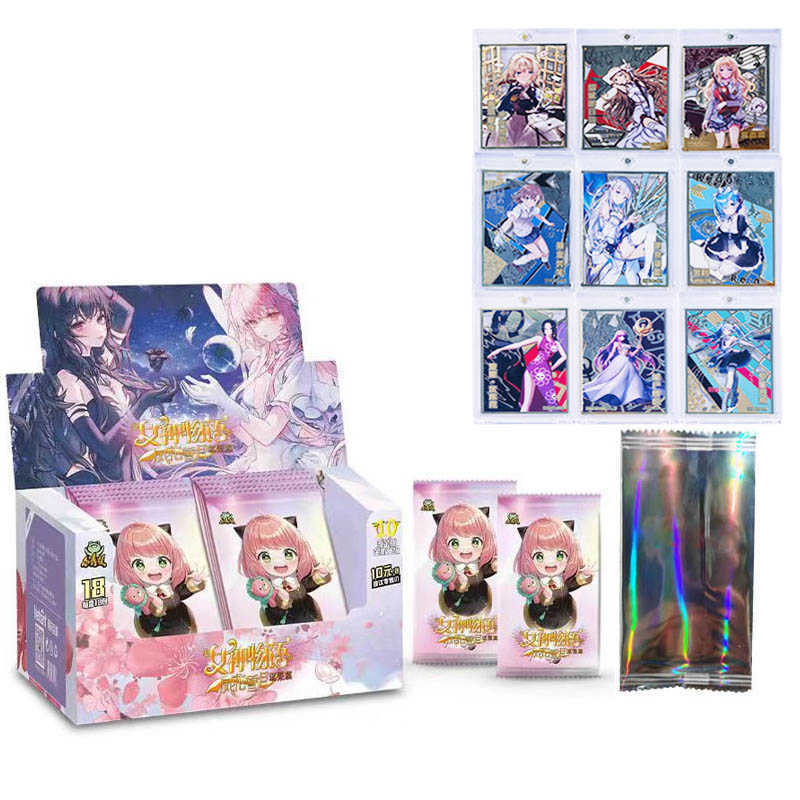 Cartoon Figures Goddess Story Collection Cards 10M04 Booster Promo Pack Child Kids Gift Game Cards Table Toys For Family Christmas T230301
Cartoon Figures Goddess Story Collection Cards 10M04 Booster Promo Pack Child Kids Gift Game Cards Table Toys For Family Christmas T230301