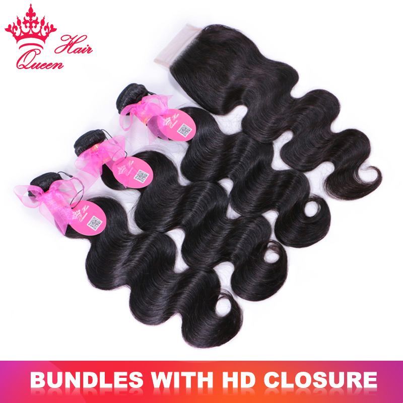 Real Invisible HD Lace Brazilian Virgin Human Hair Bundles With Closure 5x5 4x4 Body Wave 100% Human Raw Hair Extensions Queen Hair Products, Natural color
Real Invisible HD Lace Brazilian Virgin Human Hair Bundles With Closure 5x5 4x4 Body Wave 100% Human Raw Hair Extensions Queen Hair Products, Natural color