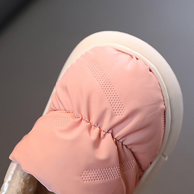 Slipper Winter Warm Children Slippers Fur Home Slippers Kids Boys Plush Slipper Cotton Shoes Warproof Home Indoor Baby Girl Slippers 230301