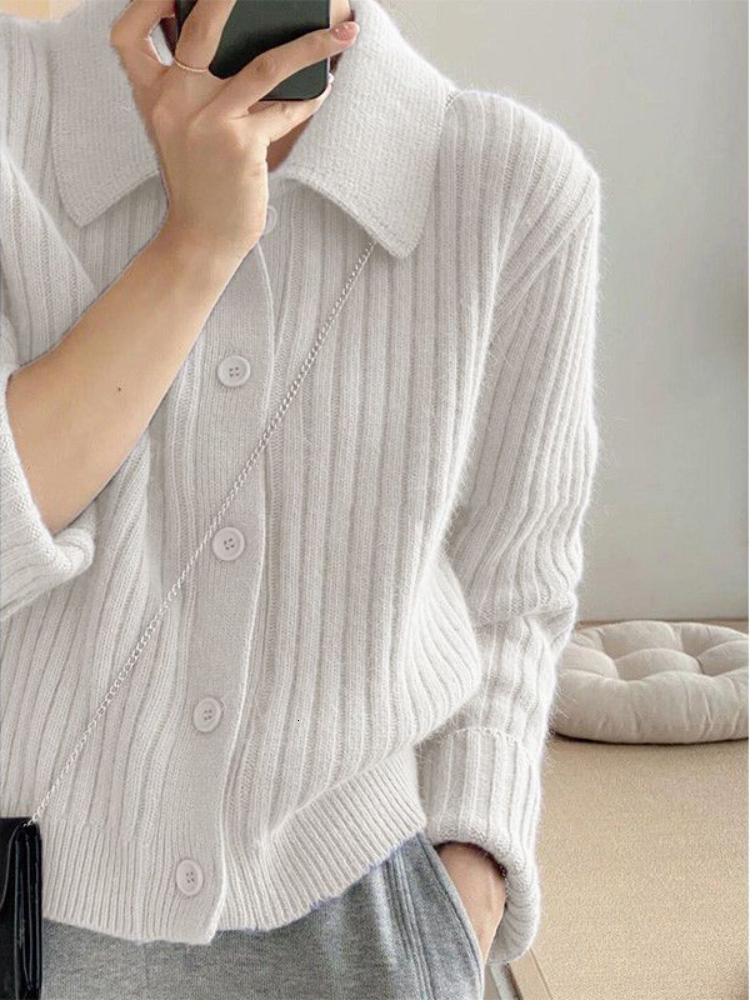 Women's Knits Tees 6 Colors Cardigan Women Knitwear All-match Harajuku Females Students Lovely Tender Preppy Korean Style Sweaters Casual Aesthet