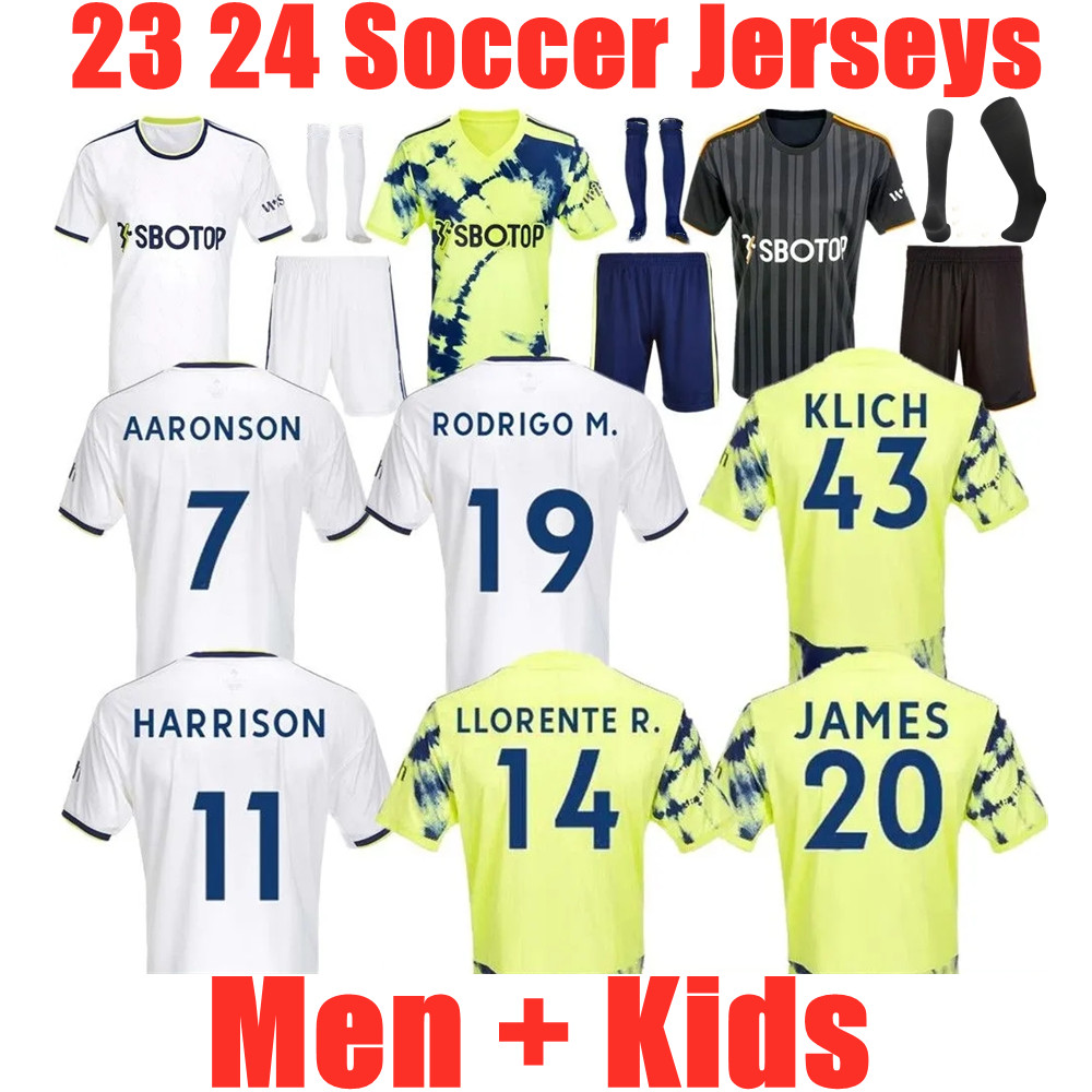 22 23 SUMMERVILLE BAMFORD Soccer Jerseys leeds Adams uniteds Aaronson HARRISON kit 2022 2023 Llorente Sinisterra JAMES football shirt M. ROCA Uniforms Men kids sets, Kids size:13
22 23 SUMMERVILLE BAMFORD Soccer Jerseys leeds Adams uniteds Aaronson HARRISON kit 2022 2023 Llorente Sinisterra JAMES football shirt M. ROCA Uniforms Men kids sets, Kids size:13