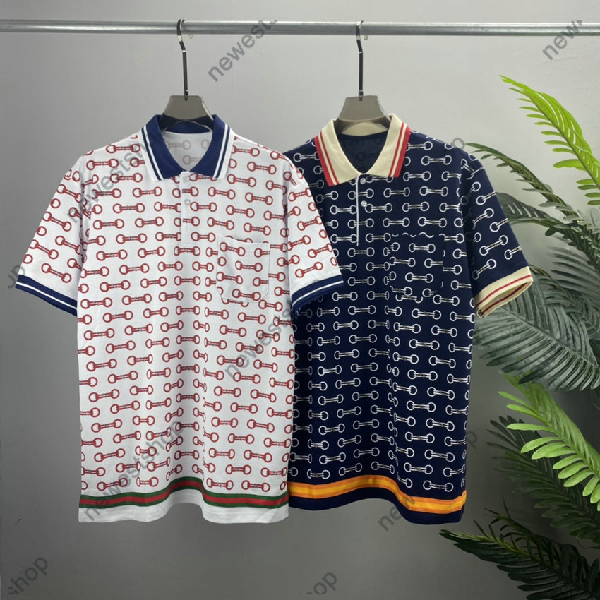 2023 designer Mens Tees Polos shirt paris luxury summer classical letter print lapel polo shirts men Horsebit Spliced ribbon Casual cotton tee tops, White
2023 designer Mens Tees Polos shirt paris luxury summer classical letter print lapel polo shirts men Horsebit Spliced ribbon Casual cotton tee tops, White
