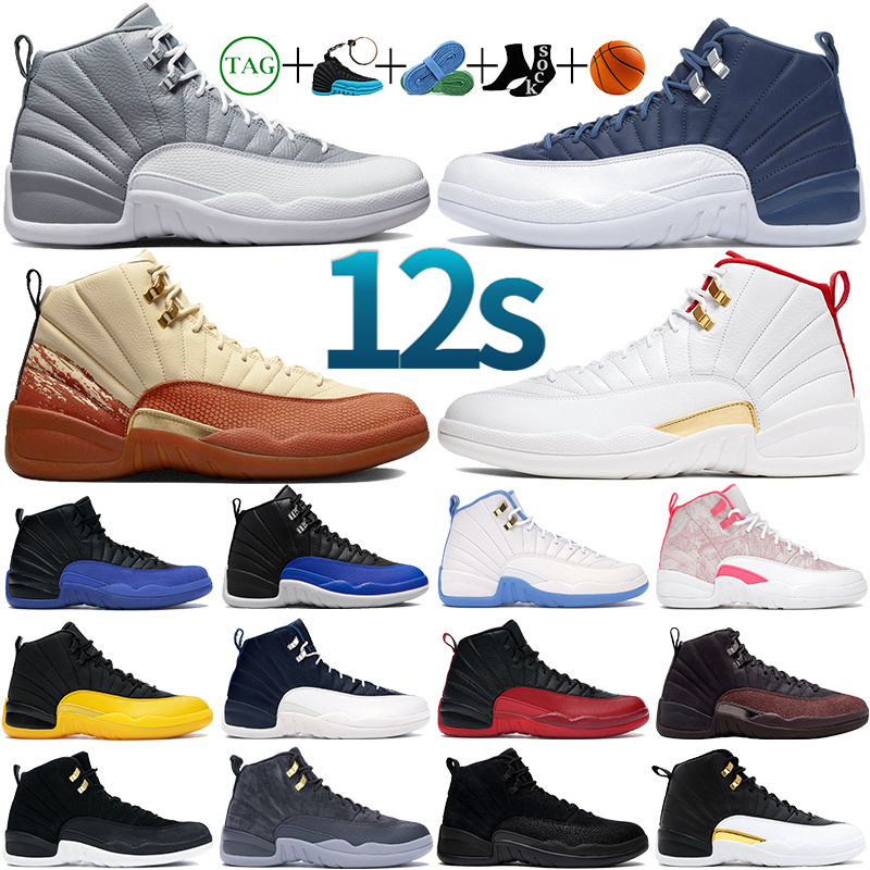 Jumpman 12s Men Basketball Shoes Designer 12 Shoe Mens Outdoor Sports Sneakers Golf Stealth Fiba Indigo Black Game Royal University Blue Gold Fashion Trainers, #8- university blue
Jumpman 12s Men Basketball Shoes Designer 12 Shoe Mens Outdoor Sports Sneakers Golf Stealth Fiba Indigo Black Game Royal University Blue Gold Fashion Trainers, #8- university blue