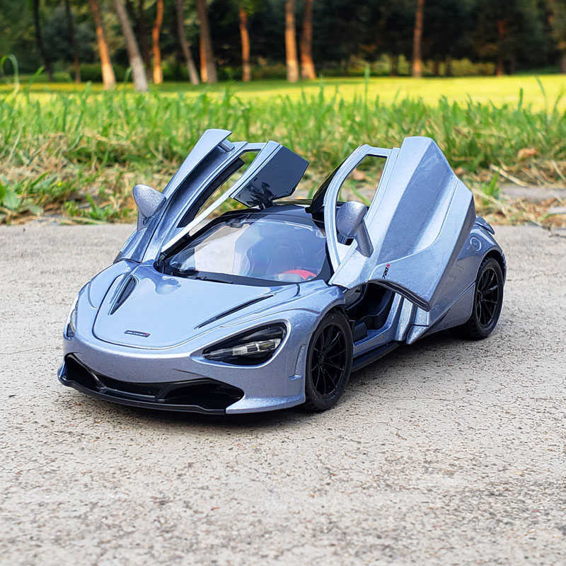 Diecast Model Cars 1 32 Alloy McLaren 720S Spider Car Model Sports Car Limited Edition Metal Car Model Collection Children's Birthday Gift ToyJ23