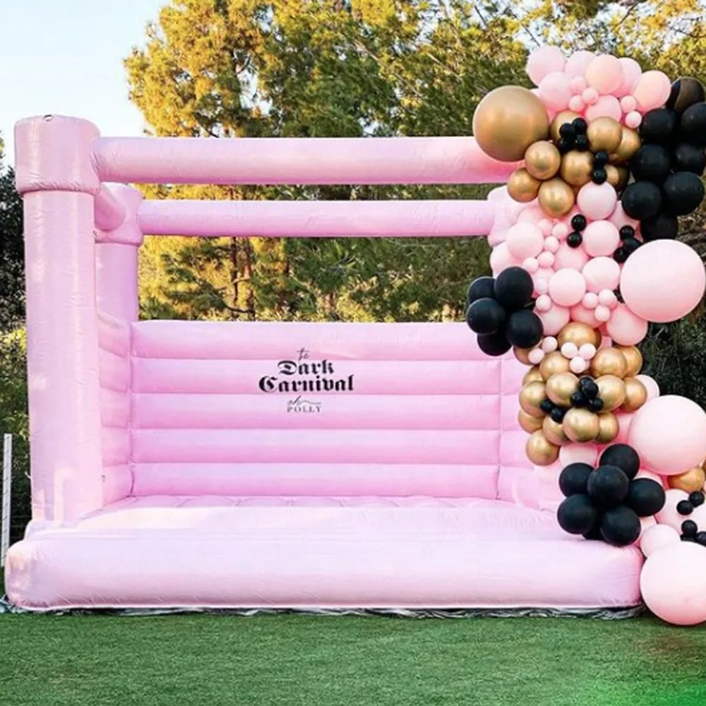 Playhouse Macaron Pink 10x10ft 13x13ft Inflatable Jumping Wedding Bouncy Castle Full PVC Bounce House Bouncer toys For Sale
Playhouse Macaron Pink 10x10ft 13x13ft Inflatable Jumping Wedding Bouncy Castle Full PVC Bounce House Bouncer toys For Sale
