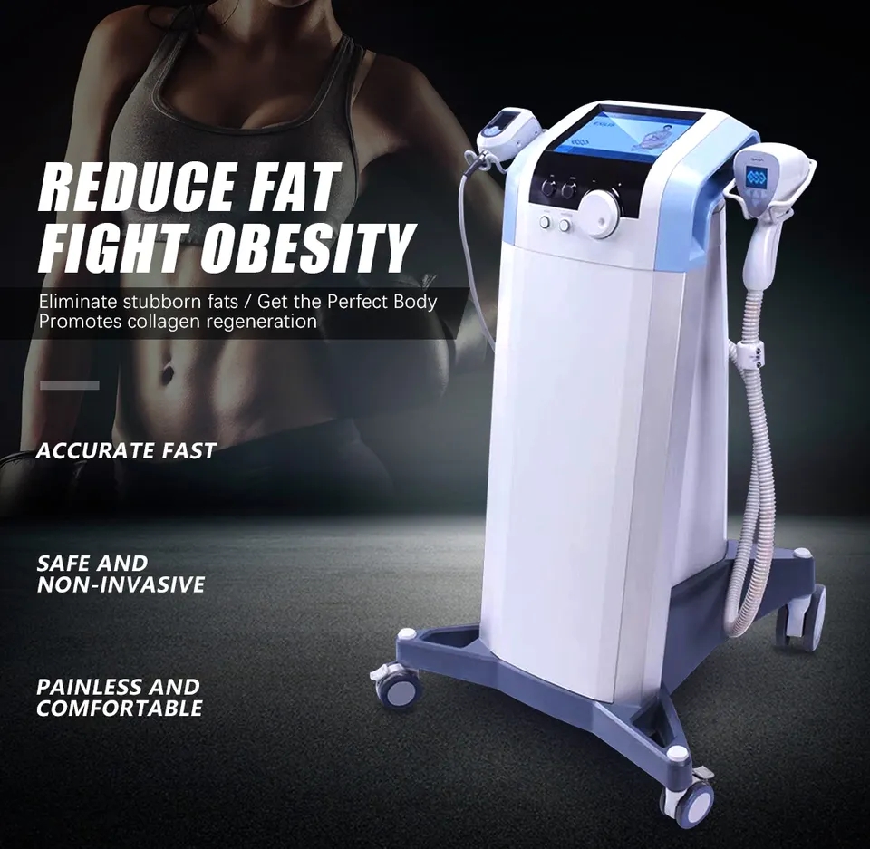 Slimming Machine Rf Loss Weight Body Shaping Fat Removal Slimmer Beauty Equipment Ultrasound Radio Frequency Skin Tighten Wrinkle Remove Cellulite Red
