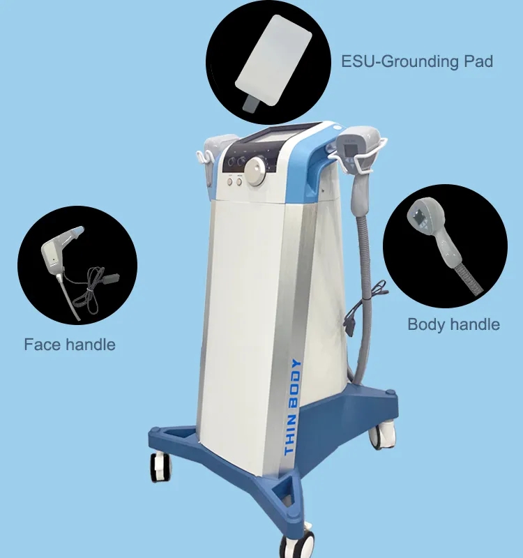 360 RF face lifting RF Slimming Machine High Intensity Focused Ultrasound Fat reduction body weight loss device