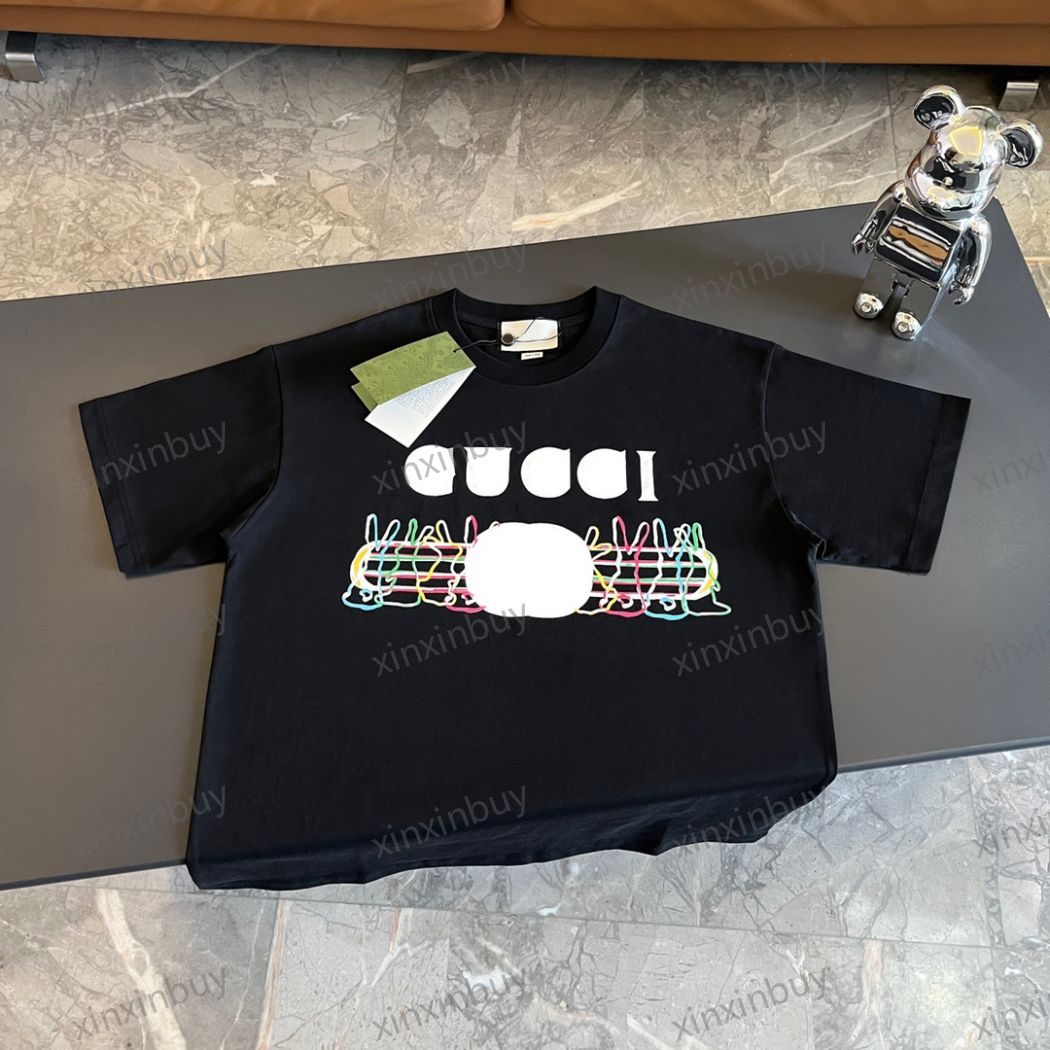 xinxinbuy Men designer Tee t shirt 23ss belt rabbit letters Paris print short sleeve cotton women white black Brown grey XS-XL, 02
xinxinbuy Men designer Tee t shirt 23ss belt rabbit letters Paris print short sleeve cotton women white black Brown grey XS-XL, 02
