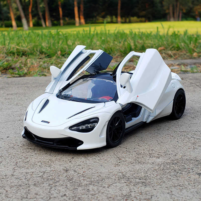 Diecast Model Cars 1 32 Alloy McLaren 720S Spider Car Model Sports Car Limited Edition Metal Car Model Collection Children's Birthday Gift ToyJ23