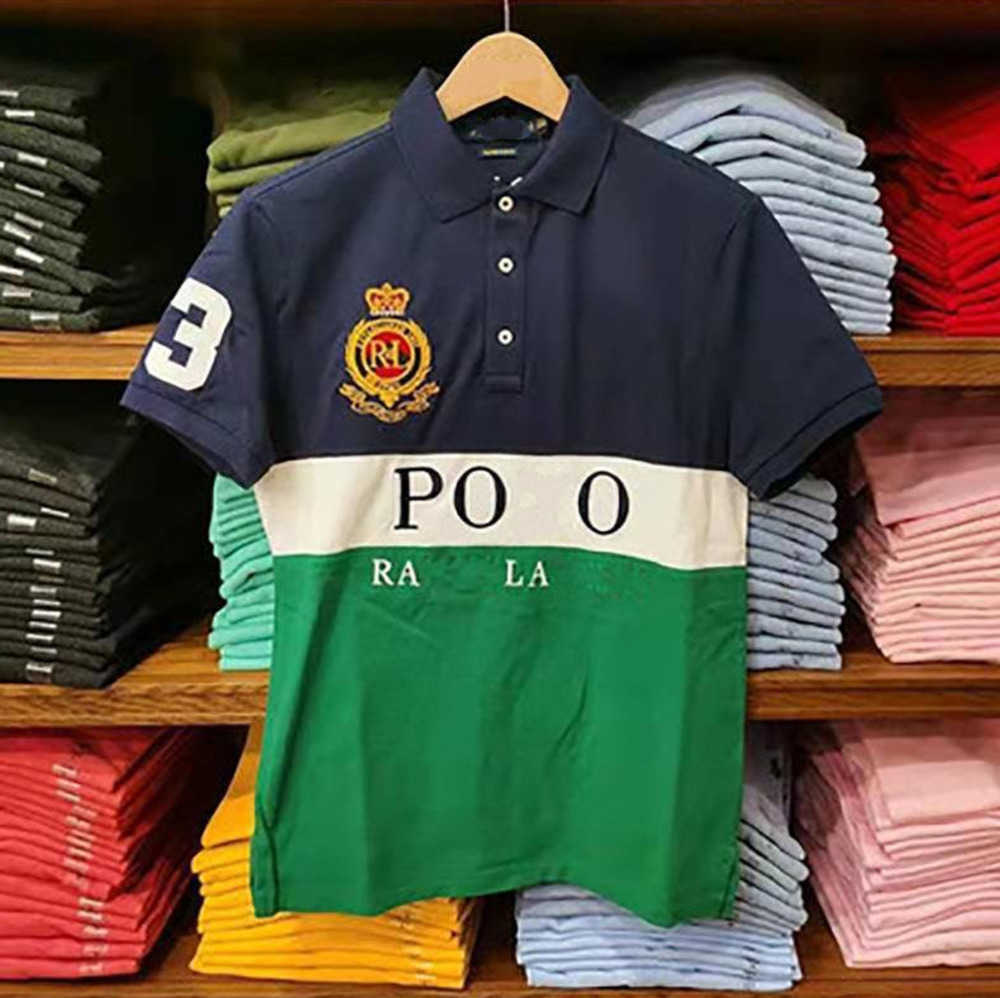 Leisure sports Men's Polos designer luxury fashion colorful embroidery S-5XL mens slim fit short sleeve polos shirts 25ess