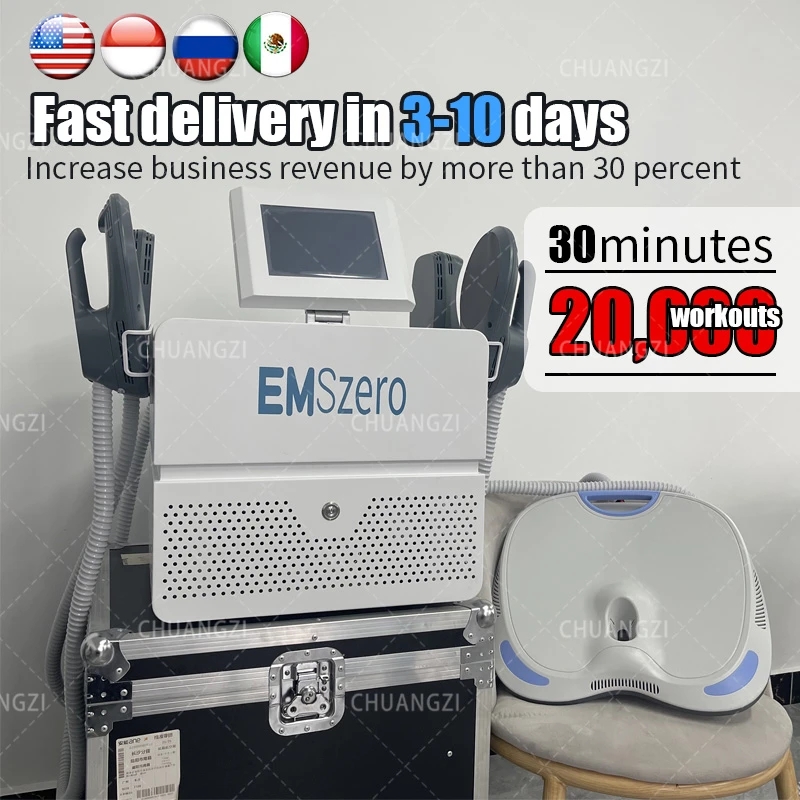 RF Equipment Latest NEO DLS-EMSLIM HIEMT Body Sculpting Machine Radio Frequency Cutting-edge Tech Tone Your Body Eliminate Fat Emszero
RF Equipment Latest NEO DLS-EMSLIM HIEMT Body Sculpting Machine Radio Frequency Cutting-edge Tech Tone Your Body Eliminate Fat Emszero